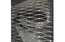 China Eyelet Ends 304 Ferrule Flexible X Tend Stainless Steel Wire Rope Mesh Net supplier