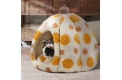 China Machine Washable Small Kitten Bed With Waterproof Bottom supplier