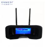 2020 Mini 2.7 Inch RC FPV Box Goggles HMD 960*240 Long Range FPV Headset For Race Drone for sale