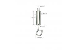 China Hook Sign Billboard Brass Adjustable Cable Gripper For Hanging System supplier