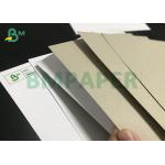 Jumbo rolls 230gsm To 450gsm Recycled White Claycoat Duplex Board Grey Back