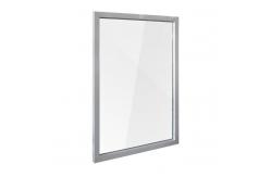 China Custom Aluminum Fixed Glass Window Sound Insulation Curtain Wall Picture Windows supplier