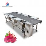 Fruit And Vegetable Production Line Multi Station Selection Cutting Conveyor Table for sale