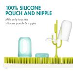 Harmless Durable Silicone Squeeze Feeder , Multipurpose Silicone Dispensing Spoon