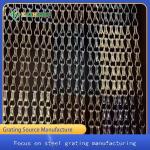 Decorative Ring Aluminium Door Curtain Chain Mesh Customized for sale