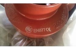 China Cast Iron EN877 Pipe Fittings/Cast Iron SML Pipe Fittings supplier