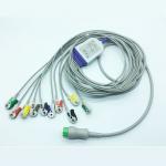 Round 12 Pin IEC Snap Connector Mindray EKG Cables for sale