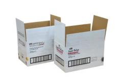 China 4C Offest Printing SGS Corrugated Display Boxes Cardboard Custom 1000Pcs supplier