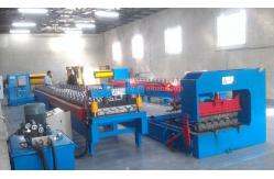 China Metal Panel Roof Sheet Roll Forming Machine 440v 50Hz 3PH supplier