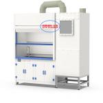 Wall Mounted Fume Hood with Fume Scrubber Tank Airflow 400 Cubic Meters Per Hour Providing Chemical Ventilation Solutions for sale