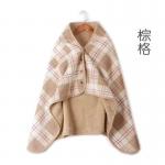 Microfiber Fleece Sensory Shawl Flannel Blanket Scarf Washable Customized for sale