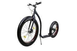 China 20 Black Big Kick Scooter Steel 700C Alloy Hi-Ten Steel supplier