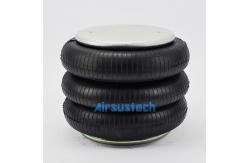 China 3 Convolutions Rubber Air Spring Triangle 6334 4432 Rubber Pneumatic Bellows Actuator supplier