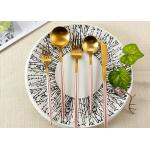 Reusable Wedding 18/10 Stainless Steel Cutlery 5pcs for sale