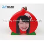 Portable OEM Funny Music Keychain Red Convenient On / Off Function for sale