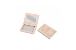 China Makeup Empty Blush Palette 36mm Pantone Printing With Mirror supplier