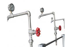 China Movable Ingress Protection Test Equipment Luminaires 3 Heads Water Spray Test Apparatus supplier