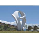 Customized Modern Outdoor Ornamental Statues Abstract For Garden Decoration for sale