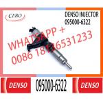 095000-6322 Neutral Common Rail Diesel Fuel Injector RE530361 RE531210 RE546783 DZ100211
