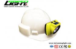 China 18000LUX 6.8Ah Rechargeable Mining Cap Lamps IP68 385LUM supplier
