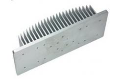 China Industrial Aluminum Profile Aluminum Heatsink Extrusion Profiles With CNC Machining supplier