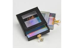 China Empty Custom Eyelash Packaging Box Luxury Private Label Lamination Finished supplier
