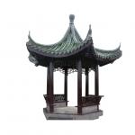 Hexagonal Chinese Pavilion Wooden Garden Gazebo for sale