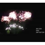 Fan Shaped 30 Shots Cakes Fireworks 500G 25*30*200mm For Celebration for sale