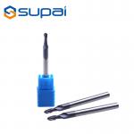High Precision Tapered End Mills , Solid Carbide Ball Nose End Mills for sale