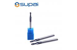 China High Precision Tapered End Mills , Solid Carbide Ball Nose End Mills supplier