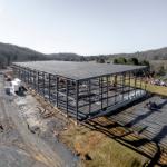 Clear Span Rigid Steel Structural Storage Shed with High Strength Frame and Modular Scalability for Industrial Efficiency for sale