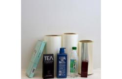 China High Tensile Strength Glossy BOPP Cigarette Film Transparent Heat Sealing Film supplier