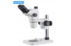China Pole Stand Stereo Zoom Microscopes Trinocular Magnification 6.7x - 45x supplier
