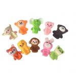 EN71 ASTM Standard plush Cartoon Animal Finger Puppets for sale