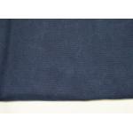 Navy Garment Washed Canvas Fabric Non Harmful Dust And Waste Created