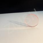 Ti3+ Red Sapphire Laser Al2O3 Single Crystal Optical Windows Customized Safety Package for sale