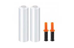 China Manual LLDPE pallet stretch film plastic furniture wrap With Rotating Handle Dispenser supplier