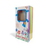 Corrugated Kids Toy Gift Box With Plastic Window 2mm Thickness Magnetic Toy Box for sale