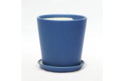 China Single Ceramic Drainage Pots Lightweight For Indoor supplier