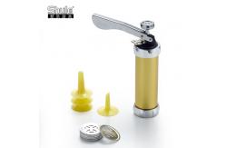 China Manual Biscuit Press Machine CE Multifunctional Cookie And Icing Gun supplier