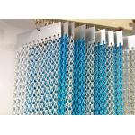 2000mmx2100mm Aluminum Chain Screen With Hanger For Hotel Hall Divider for sale