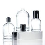 Cylinder Customized Logo 30ml 50ml 100ml Round Glass Empty Perfume Bottle With Magnetic Cap And Box for sale