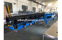 China Customized Mobile Truck Loading Unloading Flexible Belt Conveyor supplier