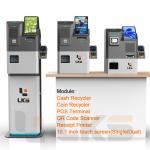 Automatic Cash Coin Credit Card POS Terminal Payment Handling Self Check Out Machine for sale