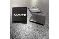 China Washable Badge 3D PVC Silicone Rubber Labels Heat Transfer Customized supplier
