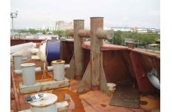 China 200 Tonnes Marine Double Cross Mooring Components Bollard supplier