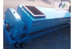 China Large Capacity Double Shafts Feed Screw Conveyor For Gypsum 40m Length supplier