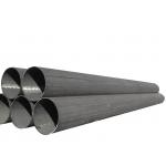 Slightly Oiled Construction Spiral Steel Tube Hot Rolled Steel Pipe 6-8mm Thick for sale