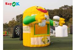 China Promotional Inflatable Lemonade Booth Advertising Inflatable Presentation Booth supplier