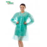 PP/SMS/MP/Tyvek Disposable Lab Coat Medical Non Woven Labcoats With Velcro For Nurse Hospital for sale